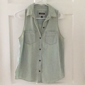 Express Denim Tank Top